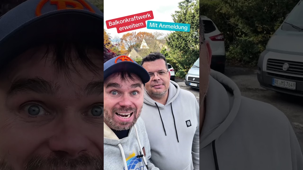 Balkonkraftwerk offiziell erweitern - Mit Anmeldung @mariomakowski