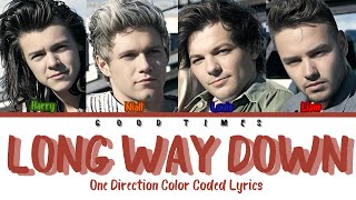 One Direction- Long Way Down (Color Coded Lyrics)
