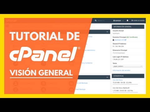 What is cPanel, what is it for, and how to use it? 😎 Beginner's Tutorial in Spanish 2023