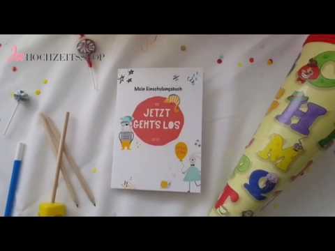 Ja-Hochzeitsshop - Geschenkheft zur Einschulung