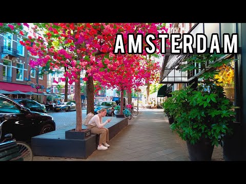 🇳🇱 VondelPark - The Most Beautiful & Expensive Area of Amsterdam, Netherlands 4K