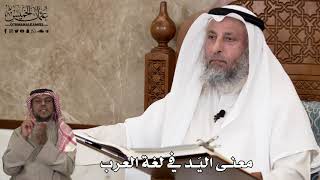 597 - معنى اليَد في لغة العرب - عثمان الخميس