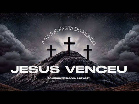 OS TRÊS JARDINS - Domingo de Páscoa 2023 [AO VIVO]