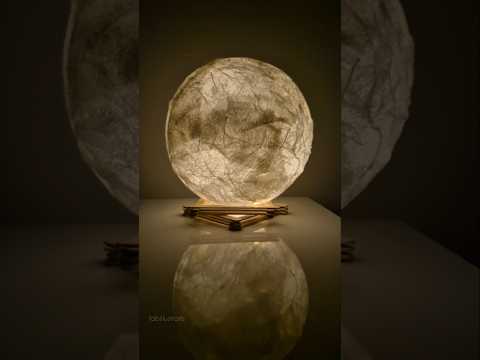 How to Make a Moon Lamp at Home