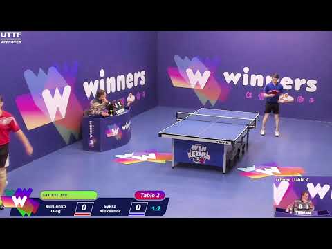 WINners CUP table 2  05.02  Kurilenko Oleg - Syksa Aleksandr  11:00