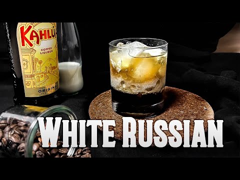 How to Make a WHITE RUSSIAN! #shorts