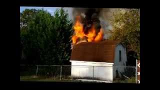preview picture of video 'House Fire Maryville Tennessee 10/23/2012'