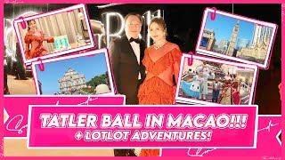 I MET DAVID BECKHAM AT THE TATLER ASIA BALL + SUPER FUNNY MOMENTS IN MACAO WITH LOTLOT | Small Laude