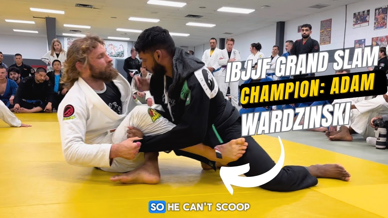 I Sparred w/ the 2025 IBJJF GRAND SLAM CHAMPION: Adam Wardzinski