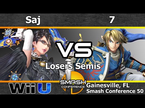 Saj (Bayonetta) vs. 7 (Link) - Losers Semis - SC50