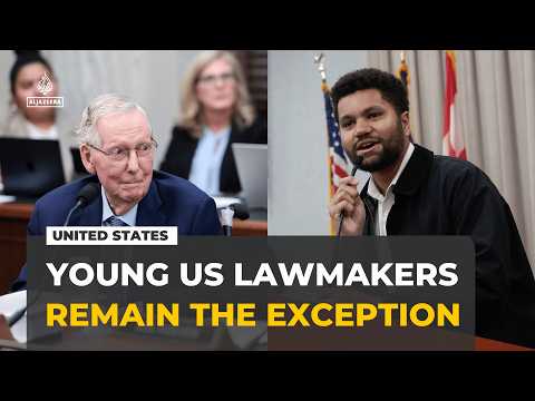 Young lawmakers remain the exception as an older generation dominates US Congress
