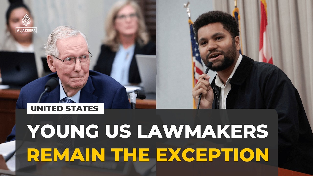 Young lawmakers remain the exception as an older generation dominates US Congress