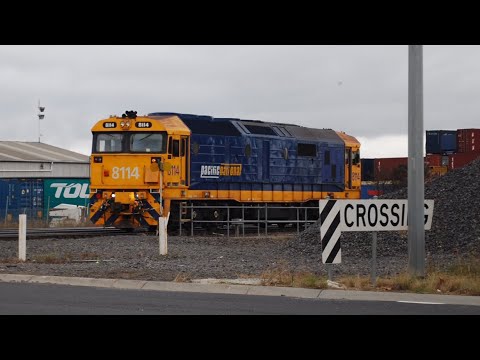 8114 Shunting Freight in Dynon Yards