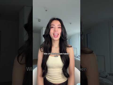 How often do we make eye contact?