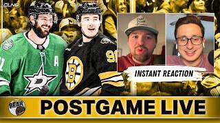 INSTANT REACTION: Bruins vs Stars | Poke The Bear Postgame Show