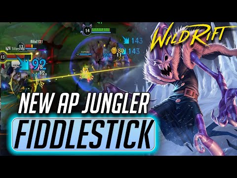 WILD RIFT FIDDLESTICKS NEW AP JUNGLER FULL GAMEPLAY (ITEM BUILD DISCUSSION AT THE END)