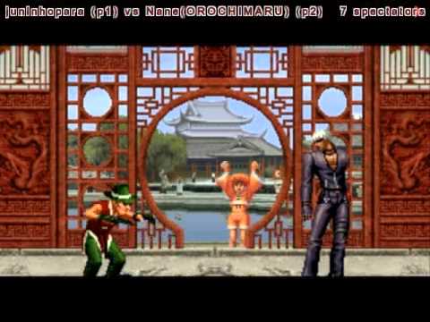 GGPO KOF 2002 Nane(OROCHIMARU) vs juninhopara [06/4/2014] (part 1)