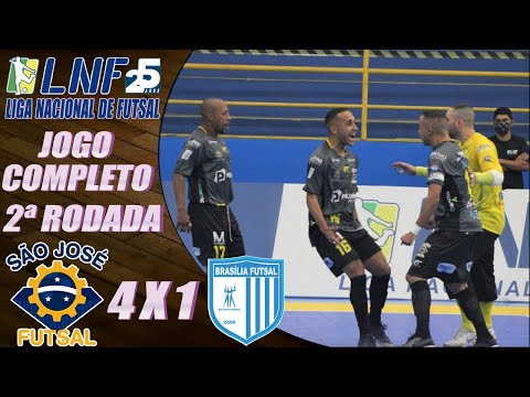 JOGO COMPLETO São José 4x1 Brasília - 2ª Rodada LNF 2020 (28/08/2020)