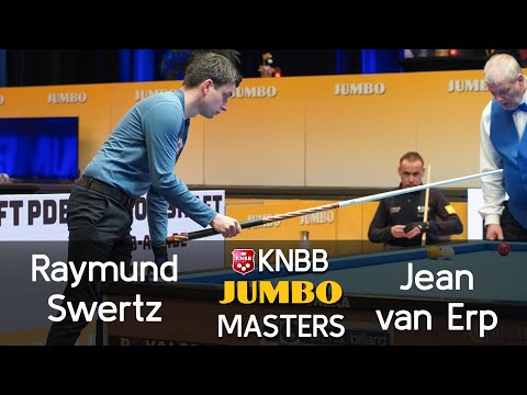 3-Cushion KNBB Jumbo Masters 2021 - Last 8 Jean van Erp vs Raymund Swertz