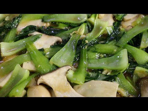 3,000원으로 만든 함바집 청경채볶음, 너무 쉬운데 정말 맛있어요 !