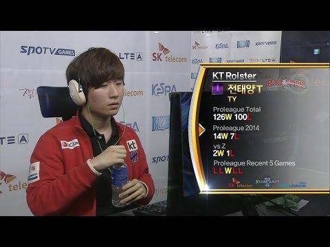 [SPL2014] TY(KT) vs soO(SKT) Set4 King Sejong Station -EsportsTV, SPL2014