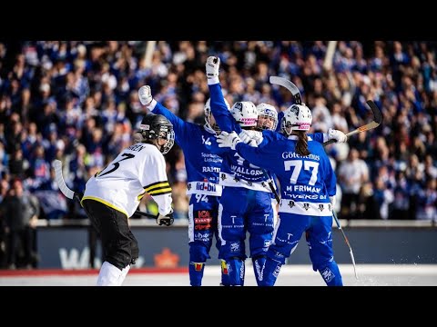 SM-FINAL-2022 «VILLA LIDKOPING BK»-«AIK» DAMER /FULL MATCH/SVENSKA BANDY ELITSERIEN 2021-2022/