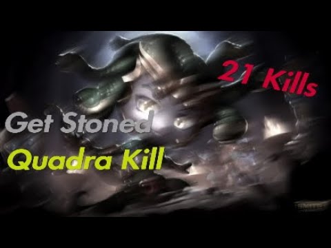 Smite: Medusa Is OP 21 Kills Get Stoned (Bullying Scylla)