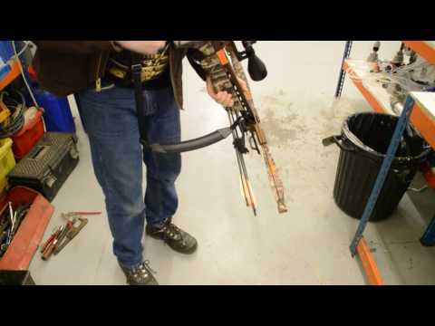 How to use a cocking rope with a crossbow