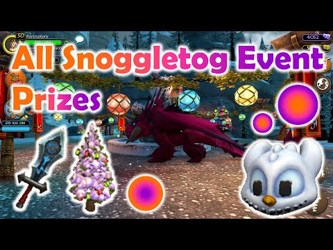 All Snoggletog 2020 Event Prizes - School of Dragons