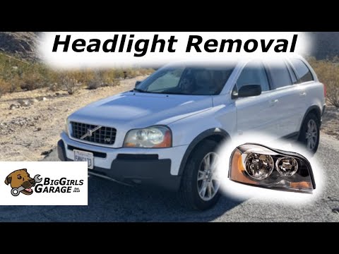 How To Remove The Headlights On A Volvo XC90 (2002-2014) -  Luxury Car