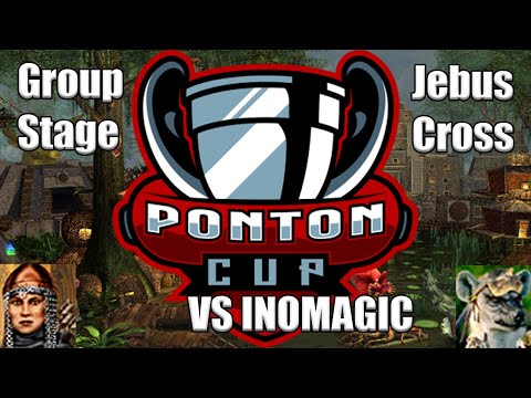 PONTON CUP 3 - Heroes 3 HoTA - Jebus Cross vs Inomagic. Sometimes you just get a BOOK.