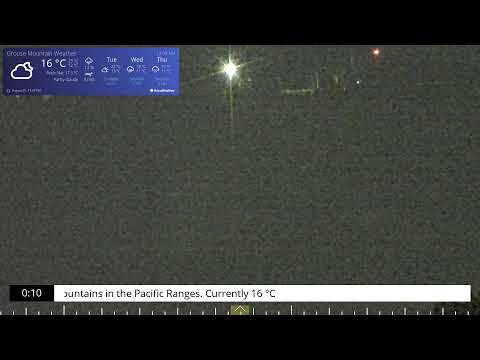 Grouse Mountain Peak Panorama live cam thumbnail