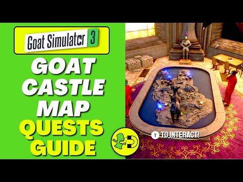 Goat Simulator 3 Goat Castle Map Room Quests Guide