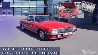 Mercedes 350 SLC C107: Poprzednik Klasy S Coupe (C126)