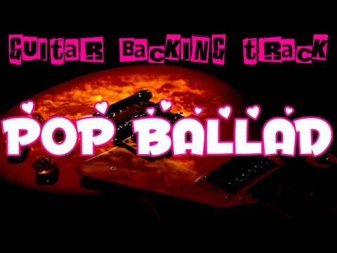 Pop Ballad Backing Track (Em/Bm) | 64 bpm - MegaBackingTracks