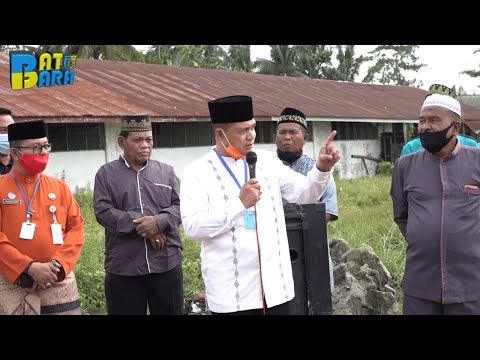  peletakan batu pertama masjid HUSNUL KHOTIMAH, Kec. Tanjung Tiram, Kab. Batu Bara 05 Juni 2020