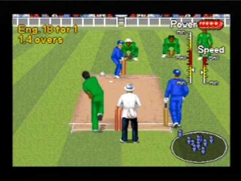 Brian Lara Cricket Megadrive