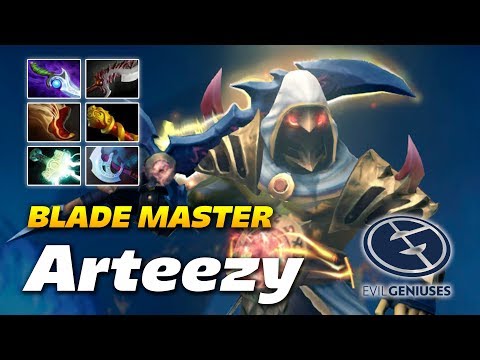 Arteezy Juggernaut [BLADE MASTER] Dota 2 Pro Gameplay