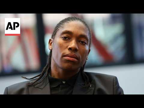 Video Thumbnail: Olympic champion Caster Semenya criticizes ban on transgender women athletes