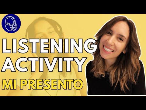 Listening per principianti - Mi presento A1.1