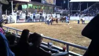 preview picture of video 'Wild Mare Race Heat 1 (Pecos Rodeo)'