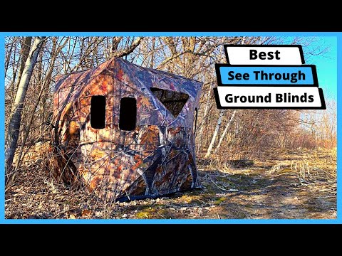 ✅ Best See Through Ground Blinds | Top 5 Best See Through Ground Blinds (Buying Guide)