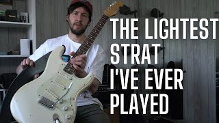 Video thumbnail for The LIGHTEST Strat I've Played - K Line Springfield by John Nathan Cordy