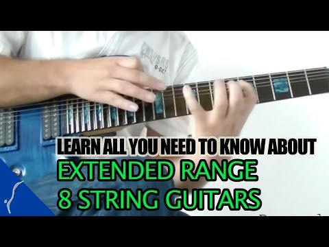 Extended Range Guitars - Part 1: 8 string guitar for beginners