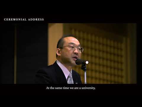 法律学科 ceremonial address April 3, 2019