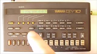 Video thumbnail for Yamaha QY10 MIDI sequencer by ViennaTECH