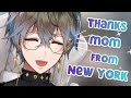 Ike : Thanks mom from New York