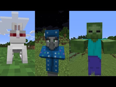 Bulgy Bob - How To Summon All Secret Mobs In Minecraft