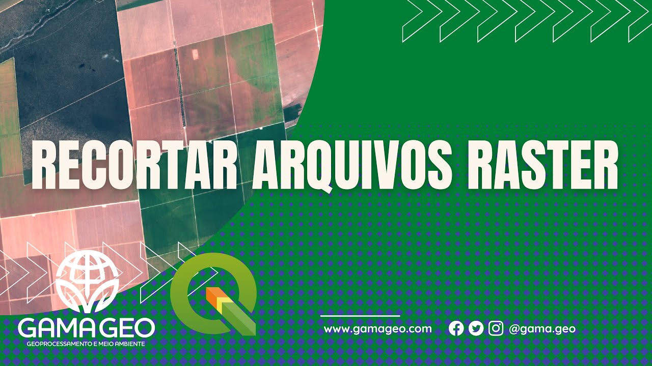 Como recortar arquivos de imagem RASTER de três maneiras no QGIS