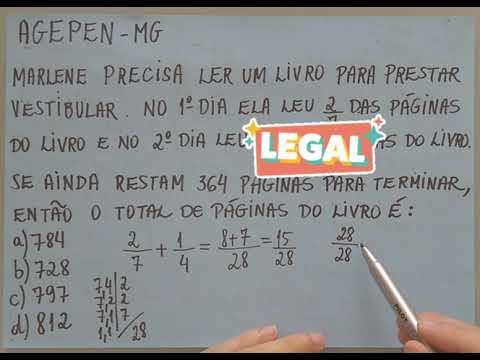 exercicio de fraçao.agepen mg. exercicio de fraçao para concursos. parte e total de fraçoes